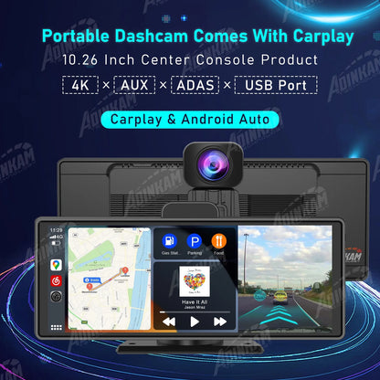 10.26Inch 5G WIFI ADAS GPS  Navigation