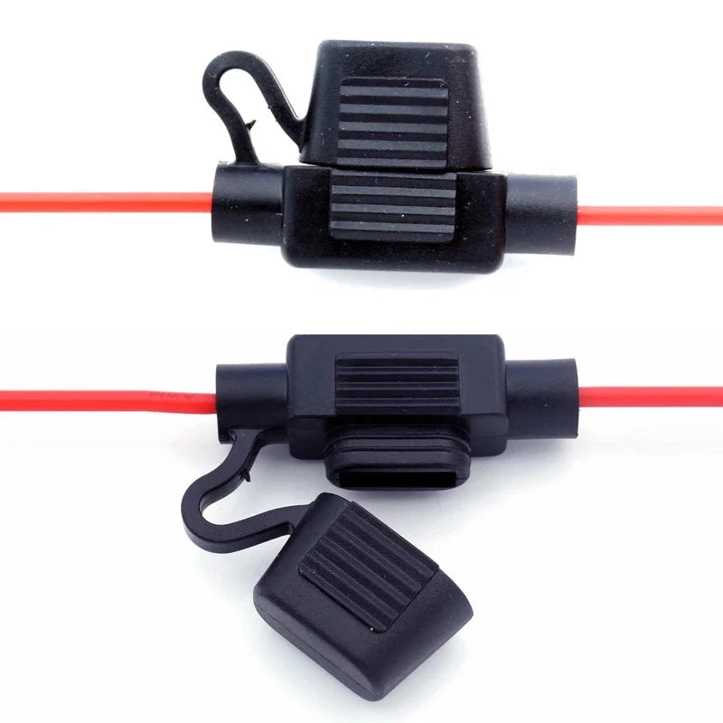 12V Waterproof In-Line Car Fuse Holder