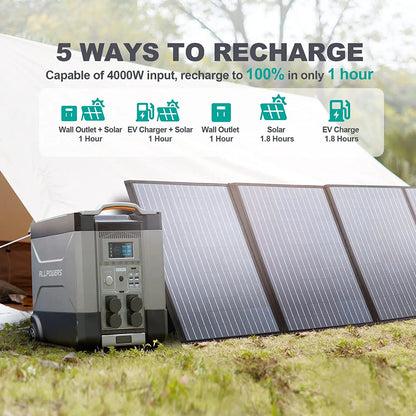 100-400W lifepo4 power station