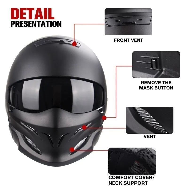 Detachable Multi-purpose Combination Helmet