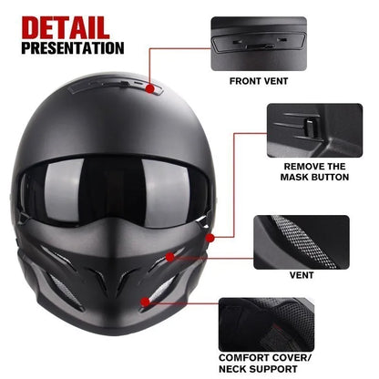 Detachable Multi-purpose Combination Helmet