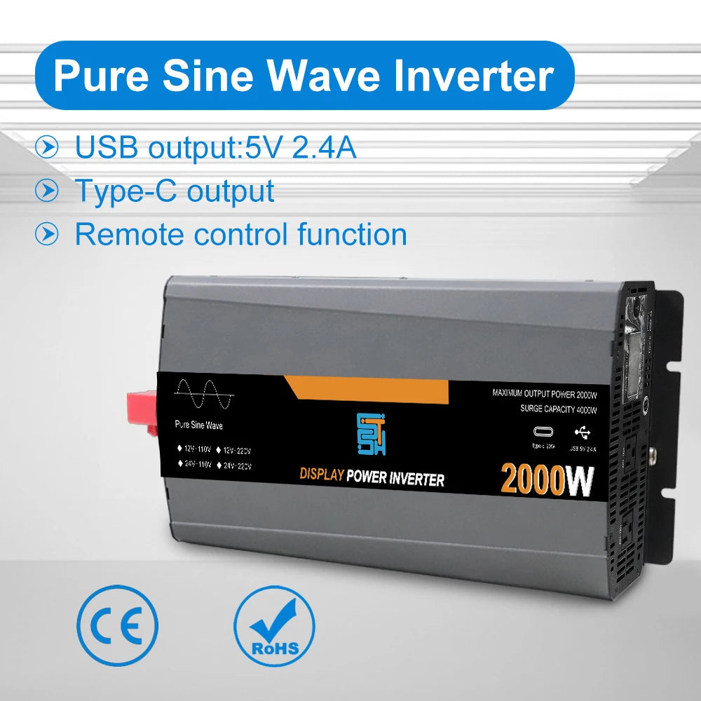 4000W Peak Pure Sine Wave Solar Inverter