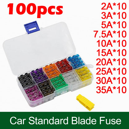 Universal 12-Way Car Fuse Box