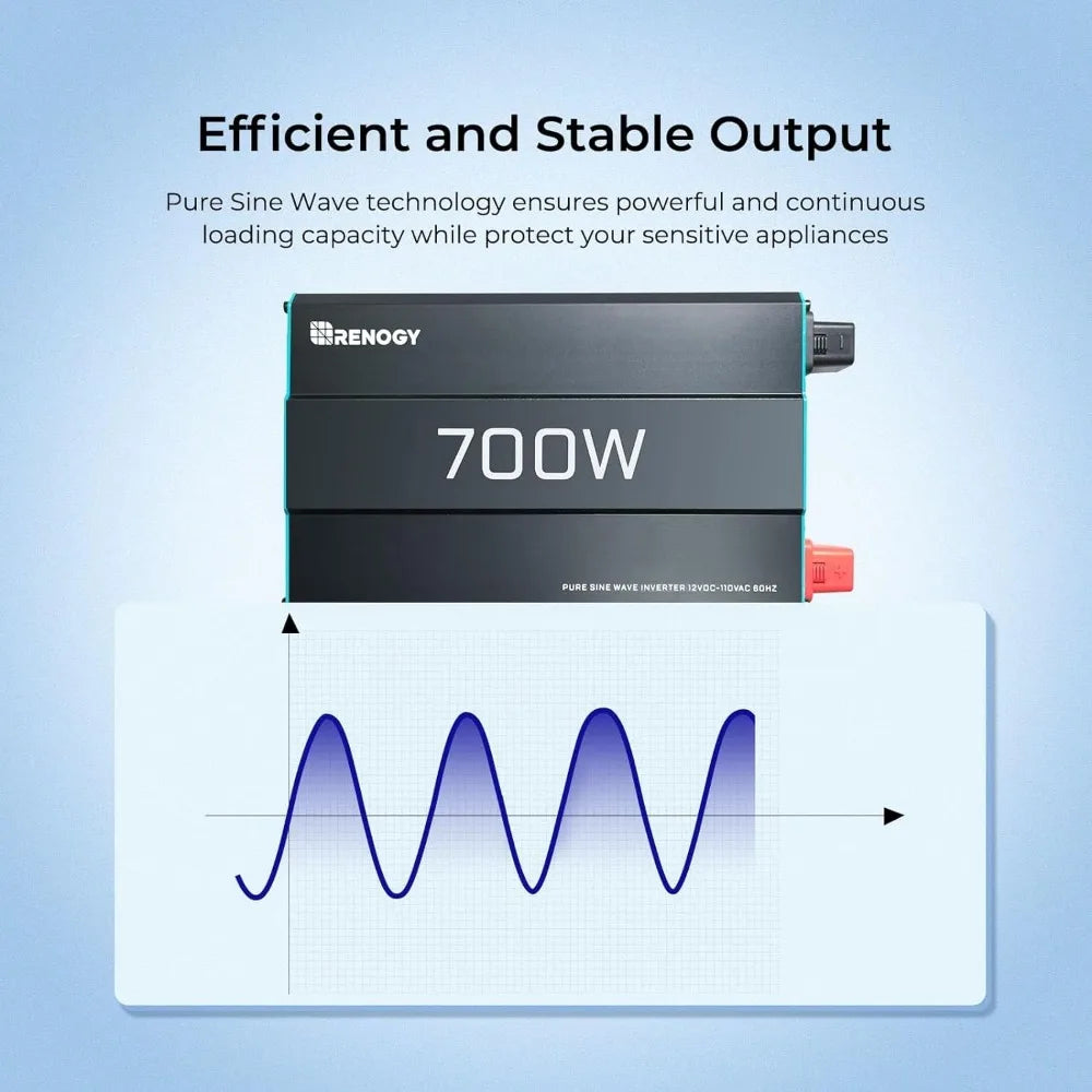 700W Pure Sine Wave Inverter 12V