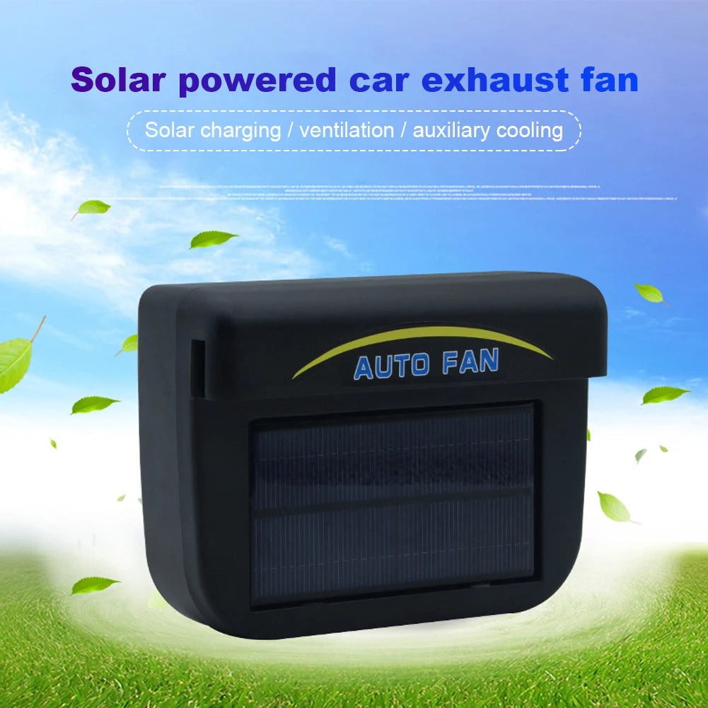 Mini Solar Ventilation Fan for Vehicles