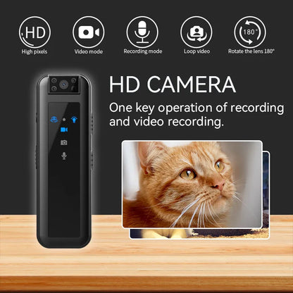 HD 1080P infrared night vision mini DV camera