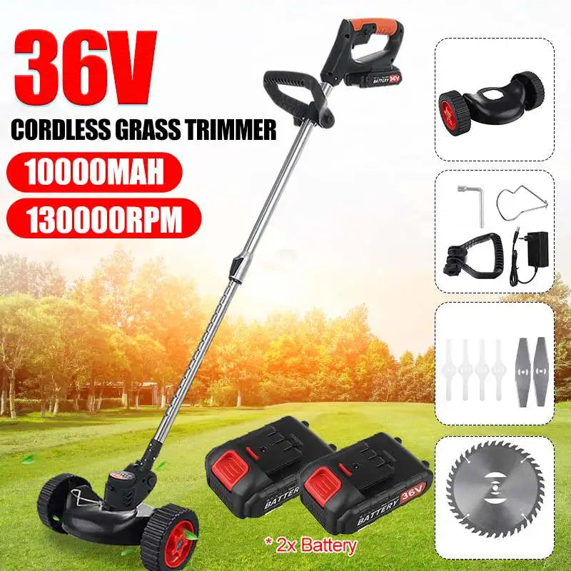 36V Electric Cordless Grass Trimmer