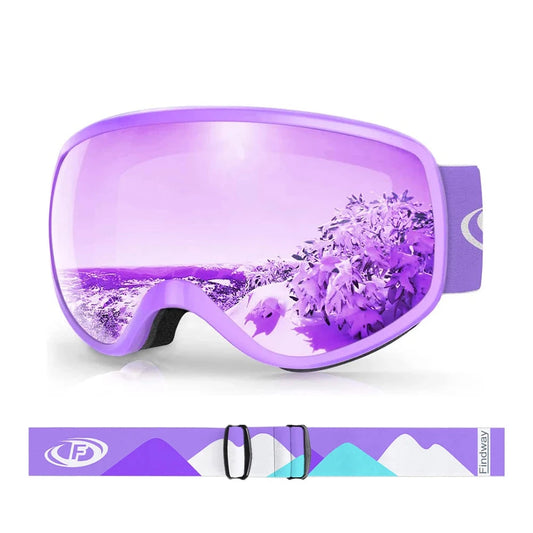 Anti-Fog 100% UV Protection Ski Goggles