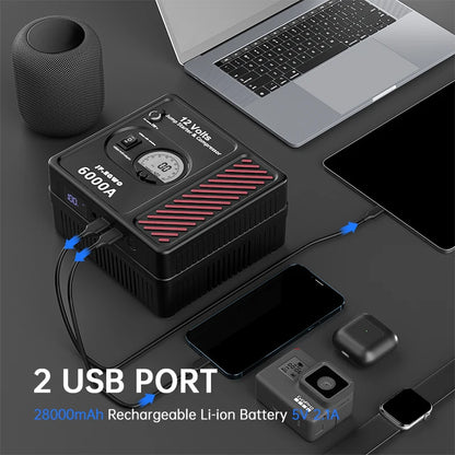 2000A 3000A 6000A Car Booster Professional Jump Starter