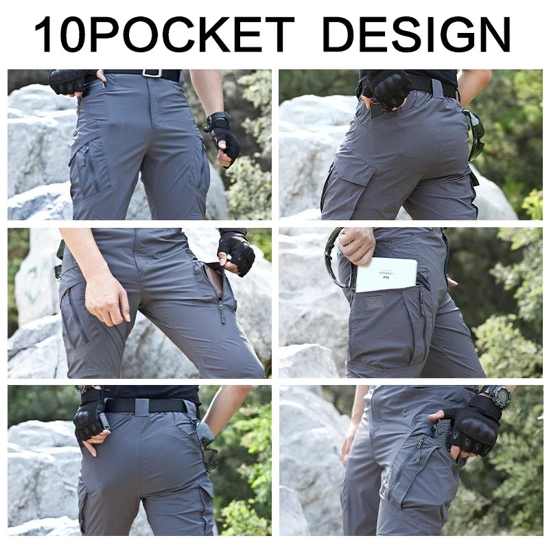 Men Quick Dry Outdoor Trekking  Hiking Pants