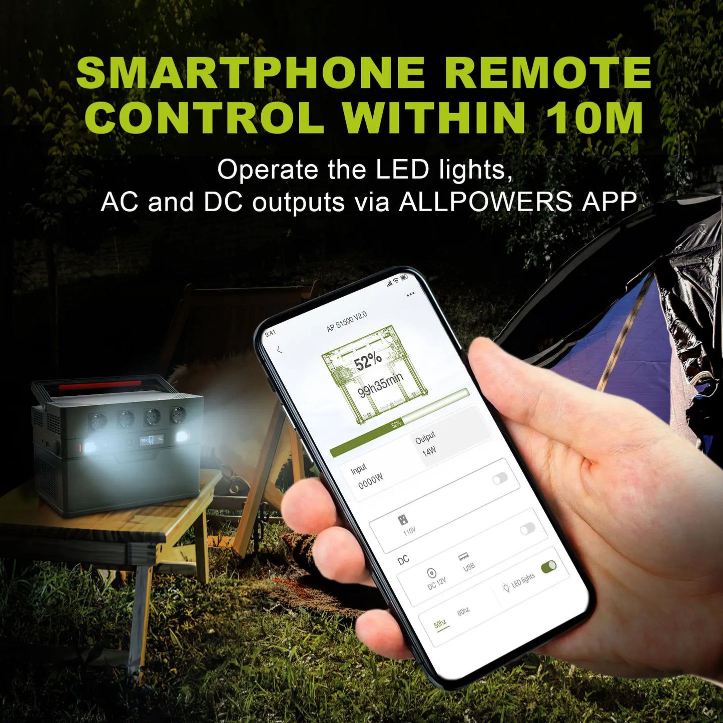 700W / 1500W Emergency Portable Powerstation