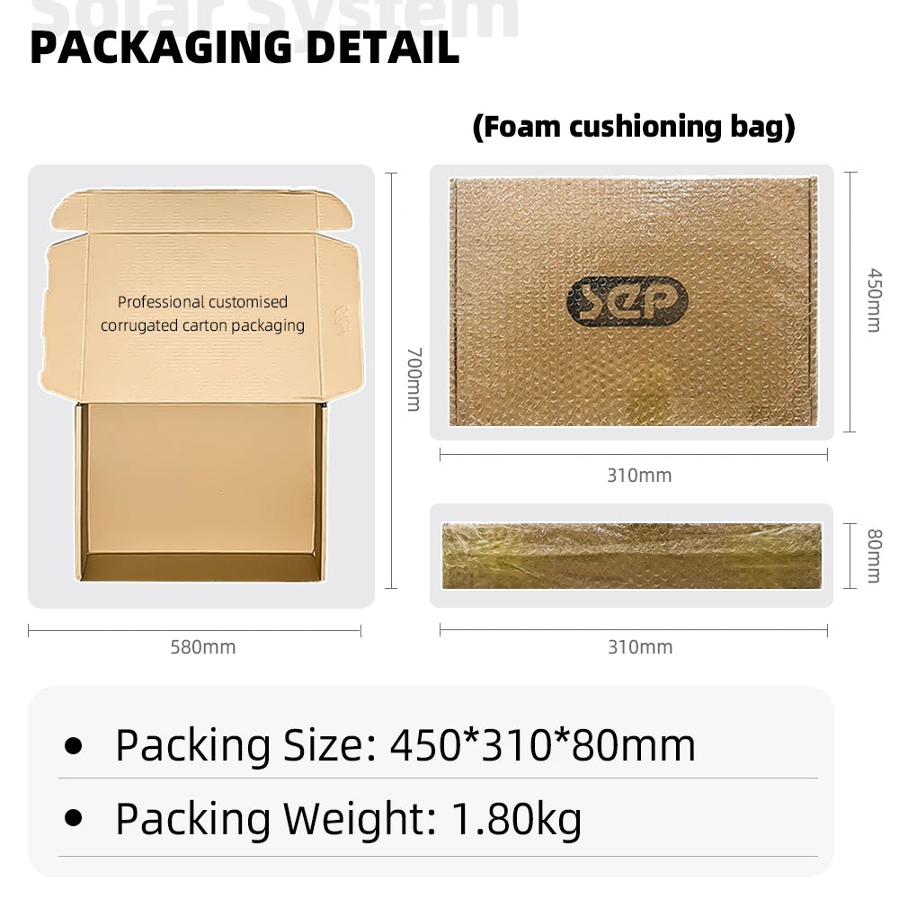 6000w 220v solar plate complete kit