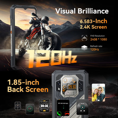 5G, 32GB RAM+256/512GB Rugged Smartphone