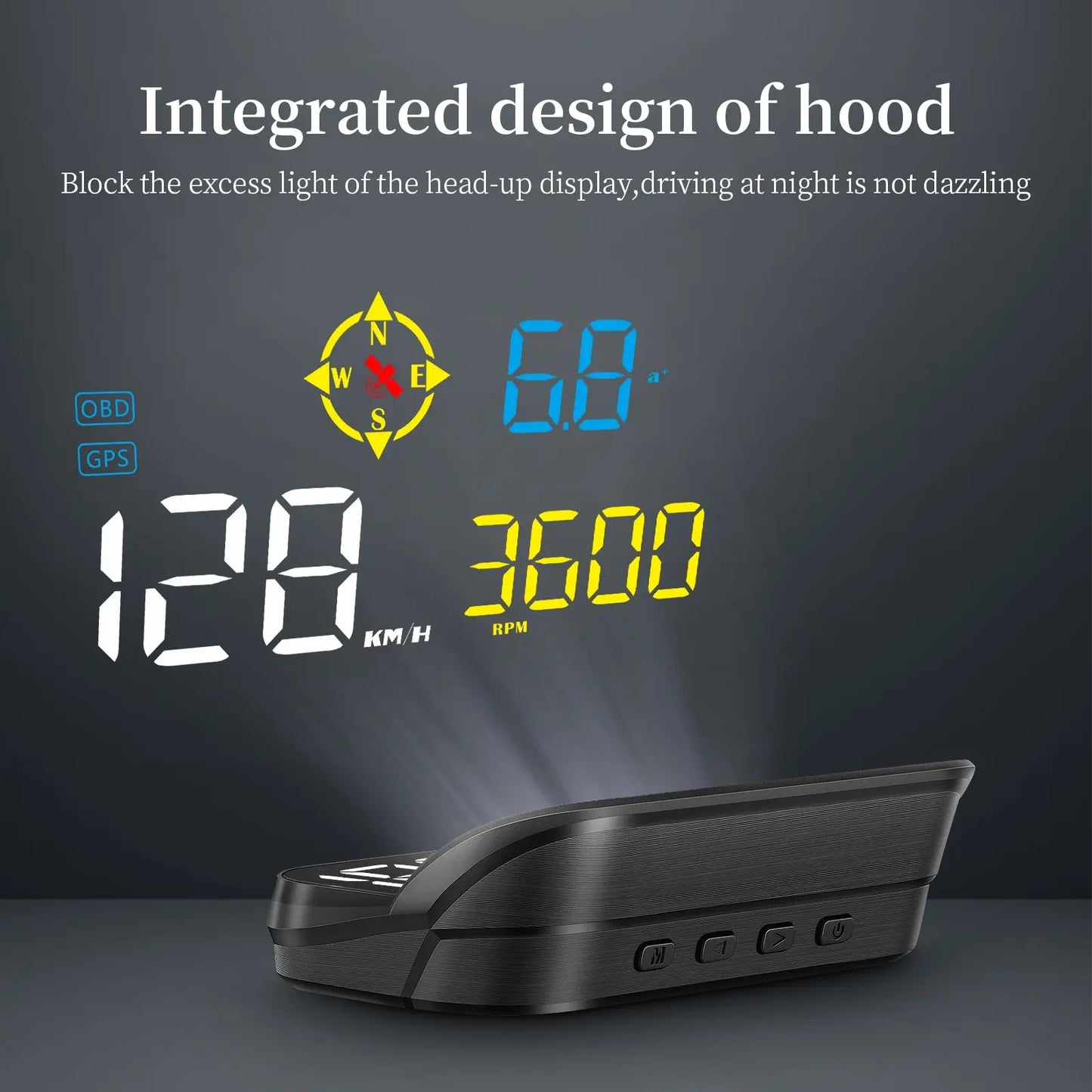 GPS Dual System M21 HUD Car Speedometer