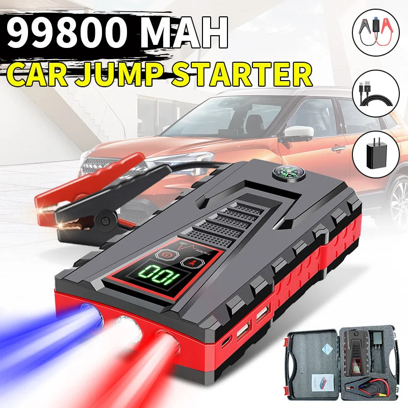 99800 mAh Portable Car Jump Starter Power Bank
