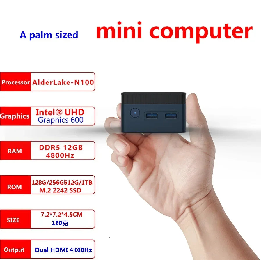 Intel N100 Pocket Mini PC