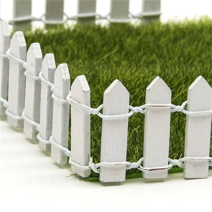 Garden Miniature Wood Fence