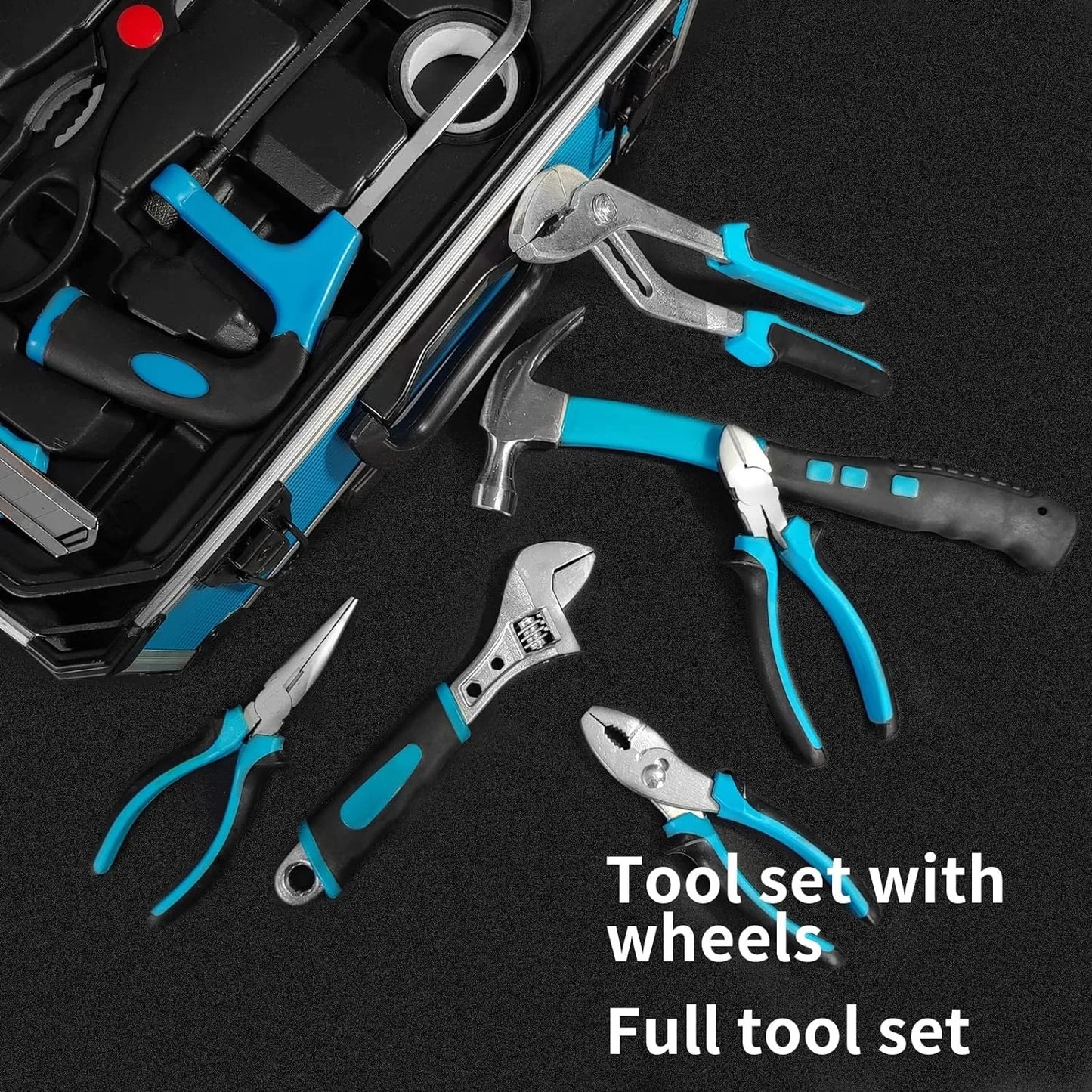 799pcs Aluminum Trolley Case Tool Set