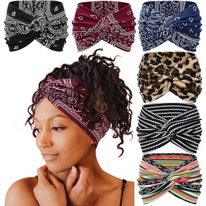 Twisted Wide Headbands for Women