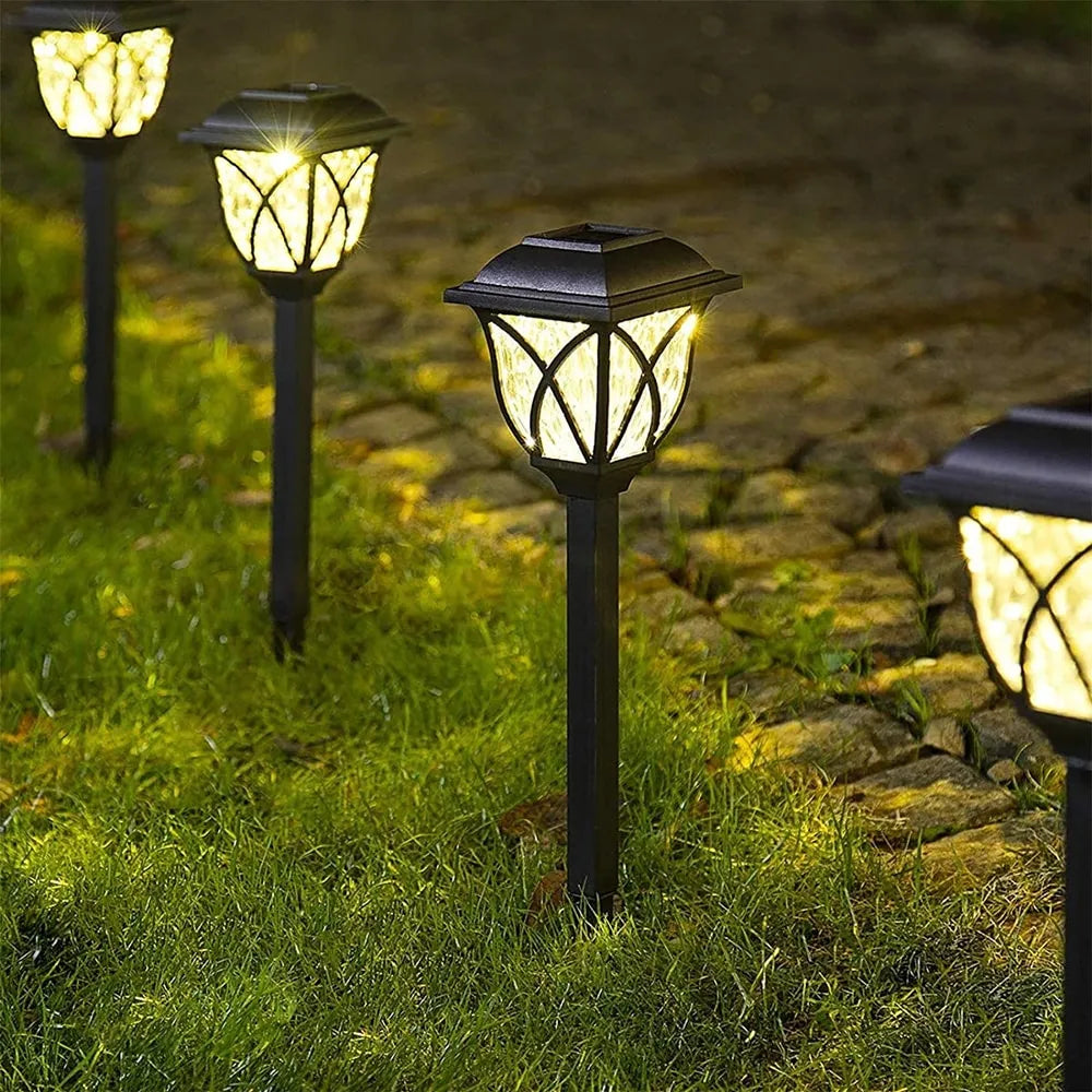 2pcs/Lot Led Solar Lawn Lights