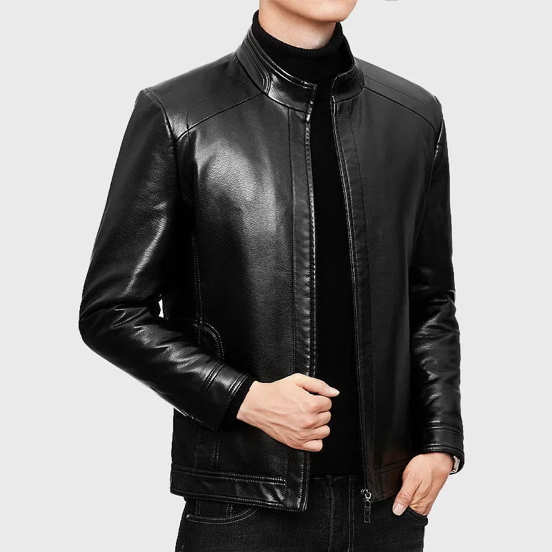 Men Leather Suit Jacket