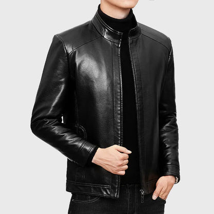 Men Leather Suit Jacket