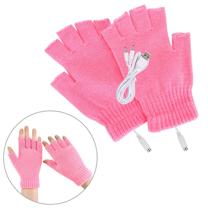 Heated USB Gloves for Winter Sports