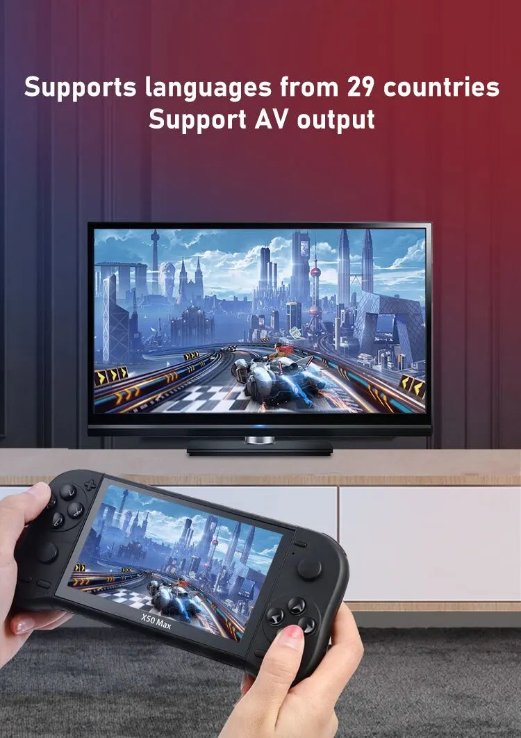 X50-MAX 5.1 Inch Handheld Console