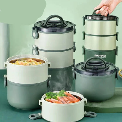 Thermal Portable Stainless Steel Lunch Box