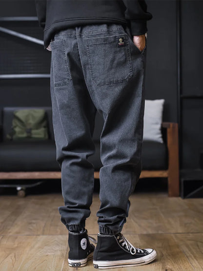 Men Loose Joggers Streetwear Harem Jeans
