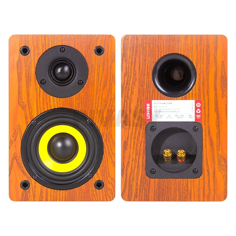 4 Inch 120W High-power Bookshelf Speaker