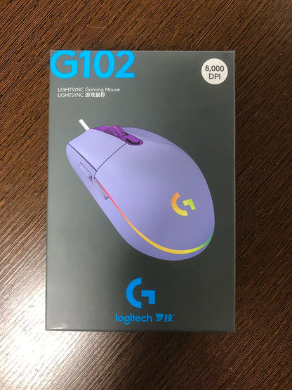 G102 Lightsync Wired Gaming Mouse