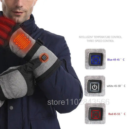 Heated Battery Gloves for Winter