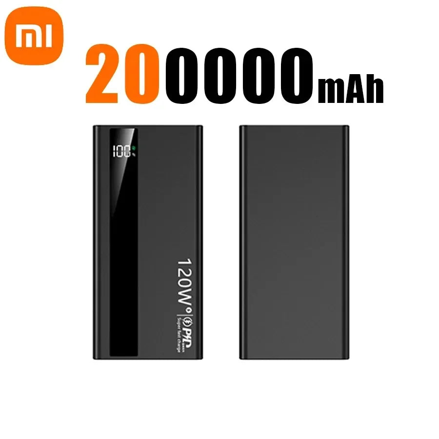 120W 200000mAh High Capacity Power Bank