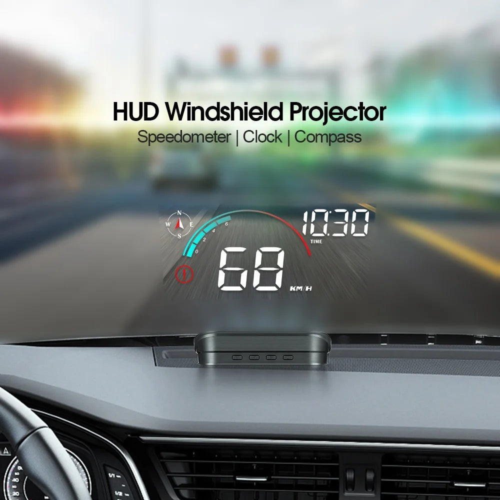 Hud Head Up Display Gps Speedometer