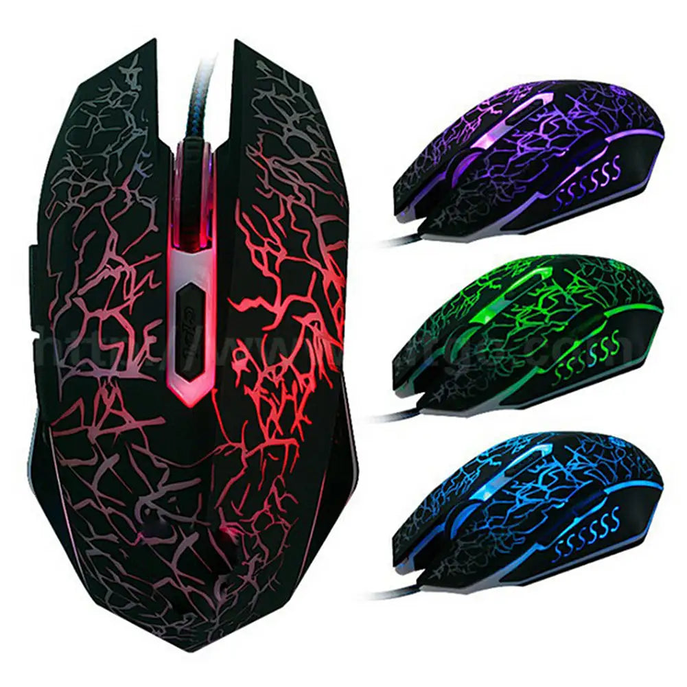 Colorful LED Computer Mouse