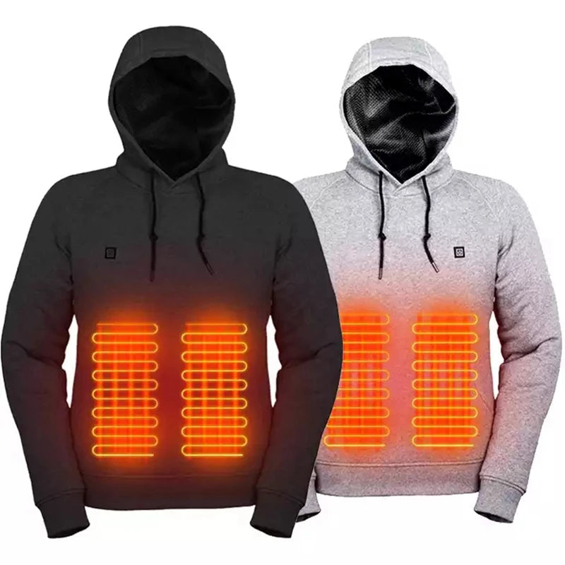 Heated Winter Sportswear Hoodie