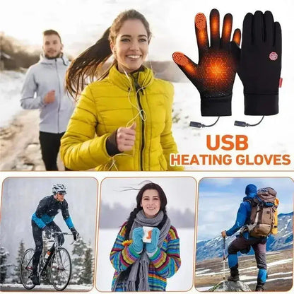 Heated Winter Gloves for Men