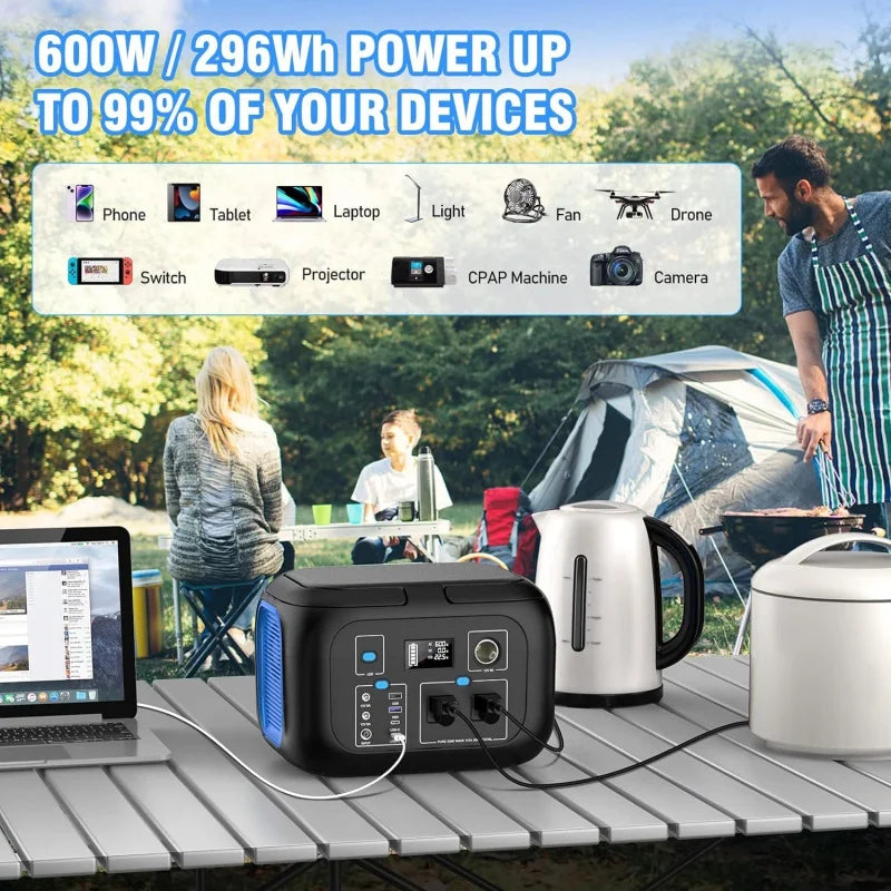 600W Portable Power Station