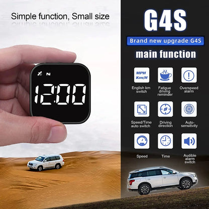 Universal GPS HUD Smart-Digital LED Car Speedometer