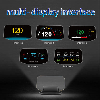 Multiple GPS Dual System Digital Speedometer