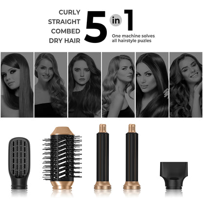 5-in-1 Foldable Hair Styler