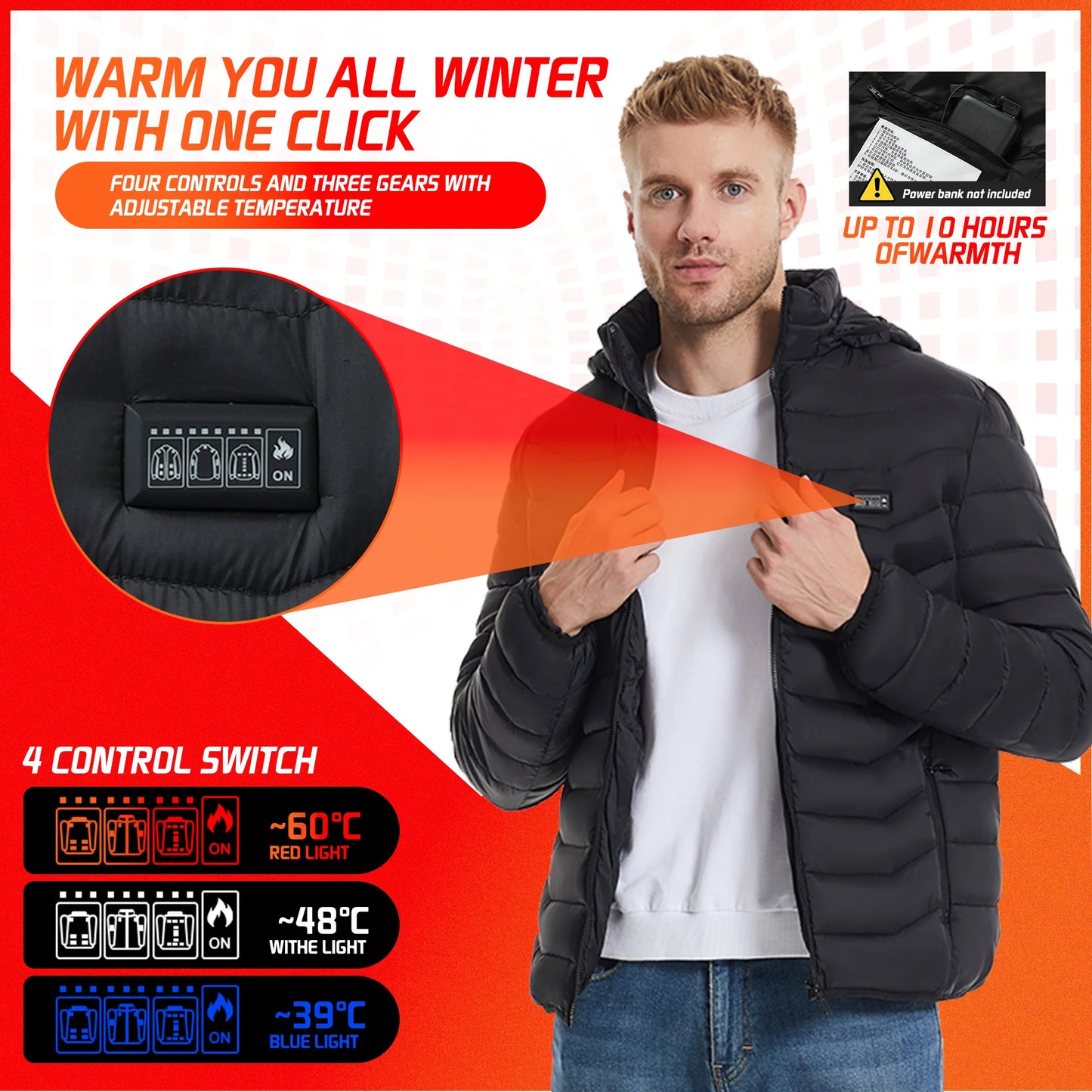 Heated Motorcycle Jacket