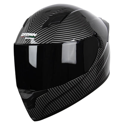 Full Face Motorcycle Helmet - Dual Lens DOT Certified All-Season Helmet