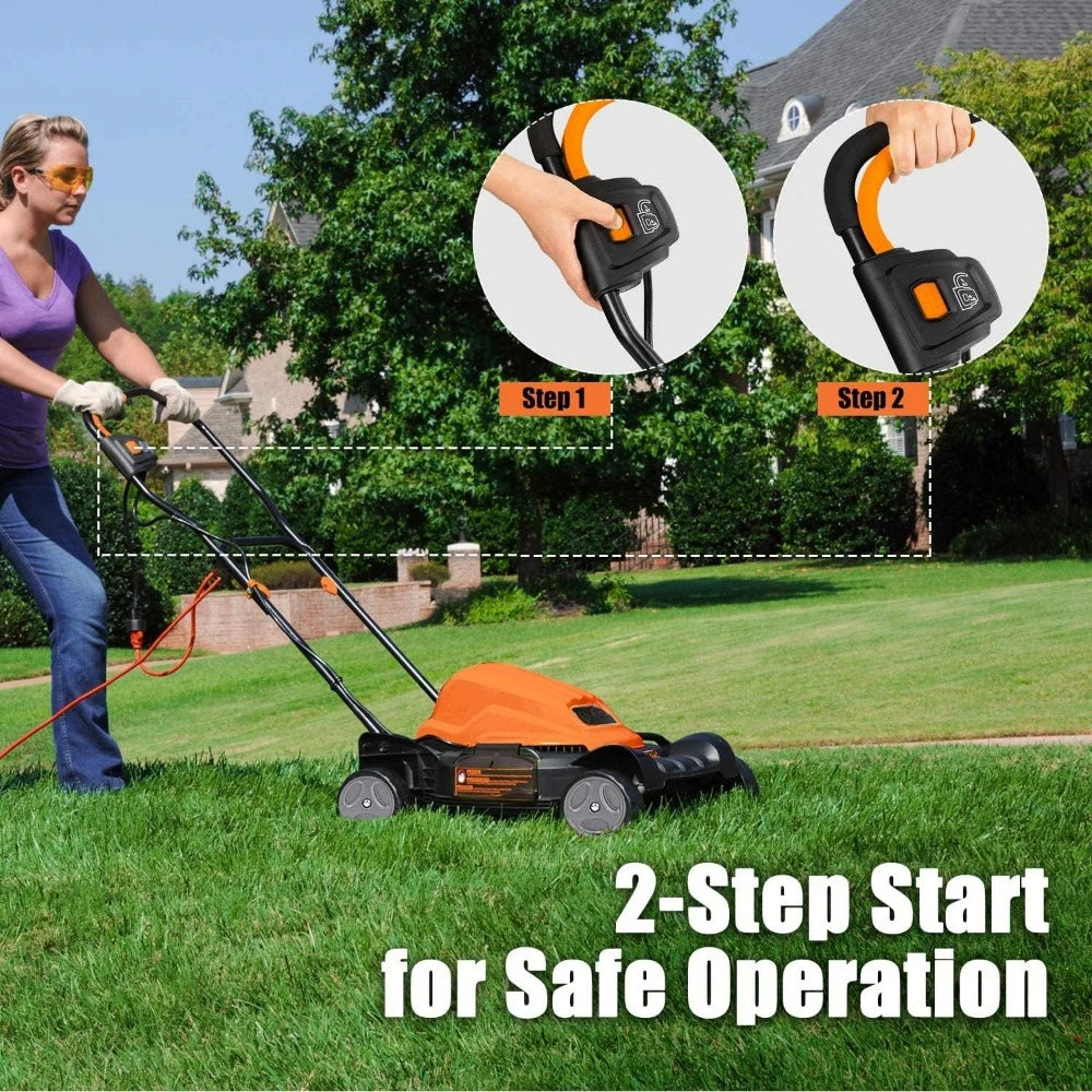 12AMP 19-Inch Electric Lawn Mower