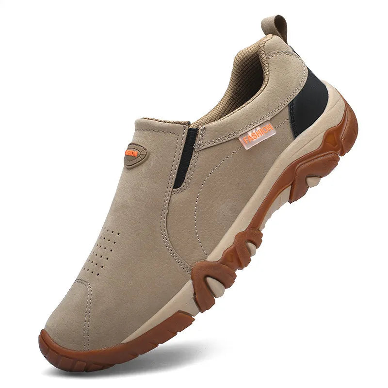 Men's Casual Leather Breathable Shoes