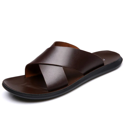 Men Genuine Leather Sandals