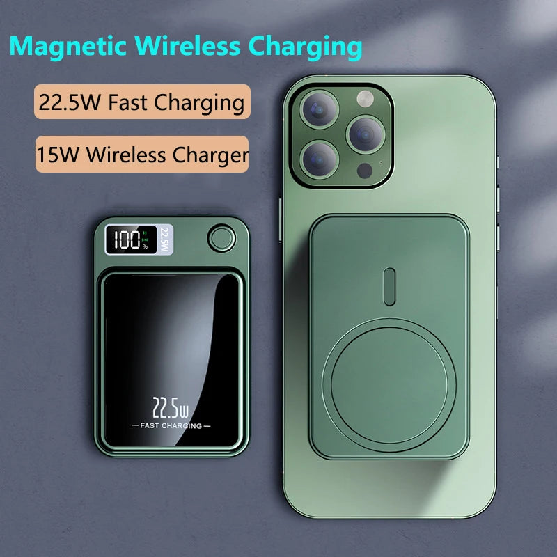 100000mAh Wireless Magnetic Power Bank