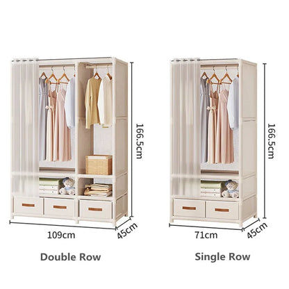 Nordic Multi-Layer Wardrobe Organizer Dresser