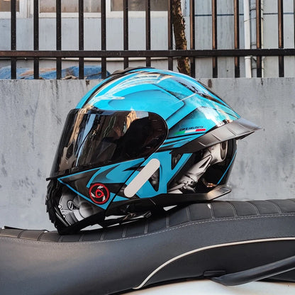 Flip-Up Full Face Motorcycle Helmet